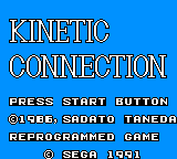Kinetic Connection Title Screen